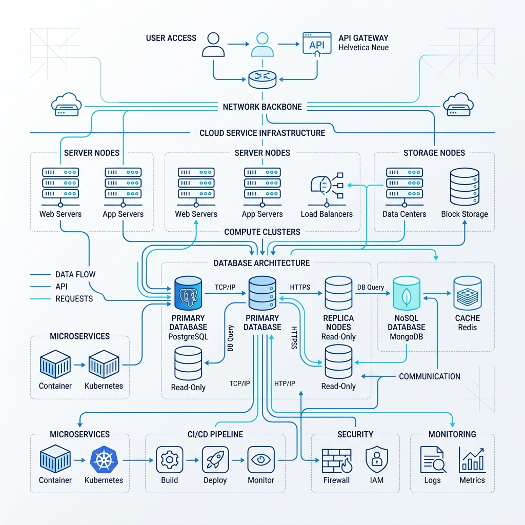 Services Infrastructure Illustration